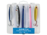 Kinetic Coastliner Mix Spoon Lure Assortment 5-Pack