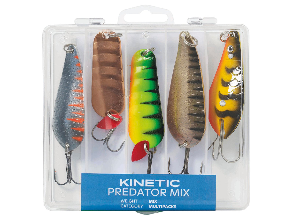Kinetic Predator Mix Spoon Lure Assortment 5-Pack
