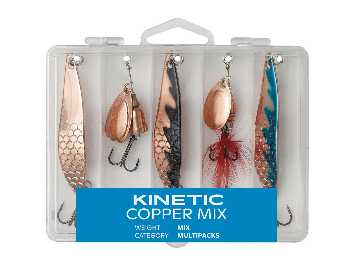 Kinetic Copper Mix Lure Assortment 5-Pack