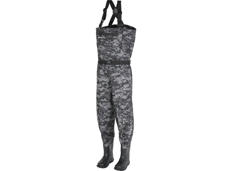 Kinetic Camorush Grey Camo Waders with Boots