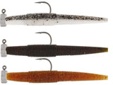Westin NED Worm R´N R Clear Water Mix 7 cm Jig 3-Pack