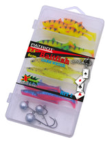 Patriot Baitfish 6 cm Dark Water jigilajitelma 16+3 kpl/pkt - Happy Angler