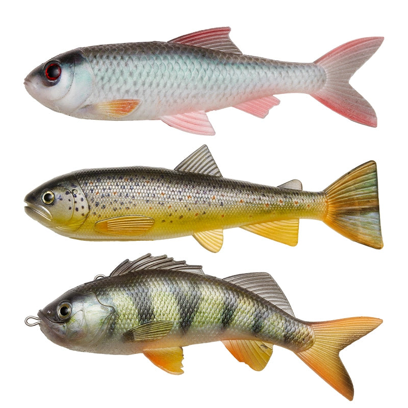 PulzBait Skinz Roach, Perch, Trout 15 cm 3-Pack