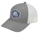 Mikado UPF Grey White Cap