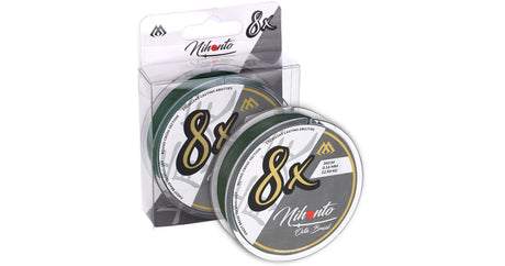 Mikado Nihonto Octa Braid 300 m Green Braided Line