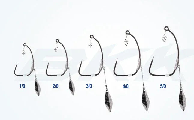 BKK Titan Diver Worm Hook koukku 2 kpl/pkt - Happy Angler