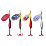 Santa Lures Spinner Assortment 4-Pack
