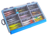 Patriot Baitfish Slim 10 cm Jig Assortment 36 pcs + Patriot Hydro-X Lure Box