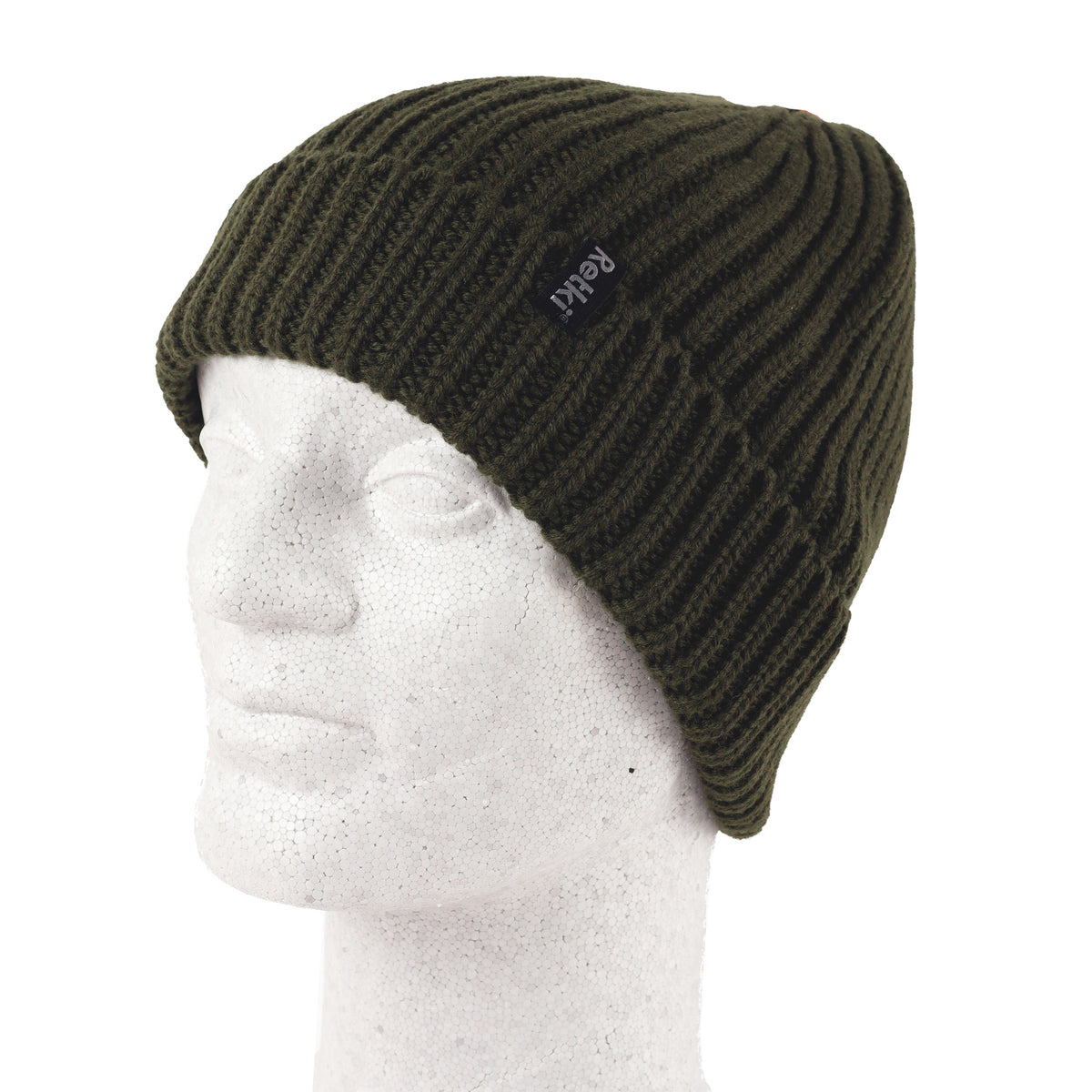 Retki 100 % Merino Chunky Beanie Green