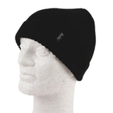 Retki 100 % Merino Chunky Beanie Black