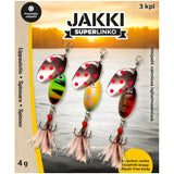 Jakki SuperLinko 13 g Sunny Weather Spinner Set 3-Pack