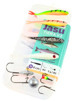 Jasu Tiera V2 6 cm Jig Assortment 12 pcs + Jig Heads