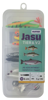 Jasu Tiera V2 6 cm Jig Assortment 12 pcs + Jig Heads