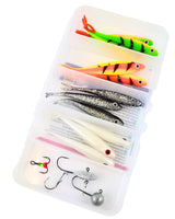 Jasu Tiera V2 8 cm Jig Assortment 12 pcs + Jig Heads