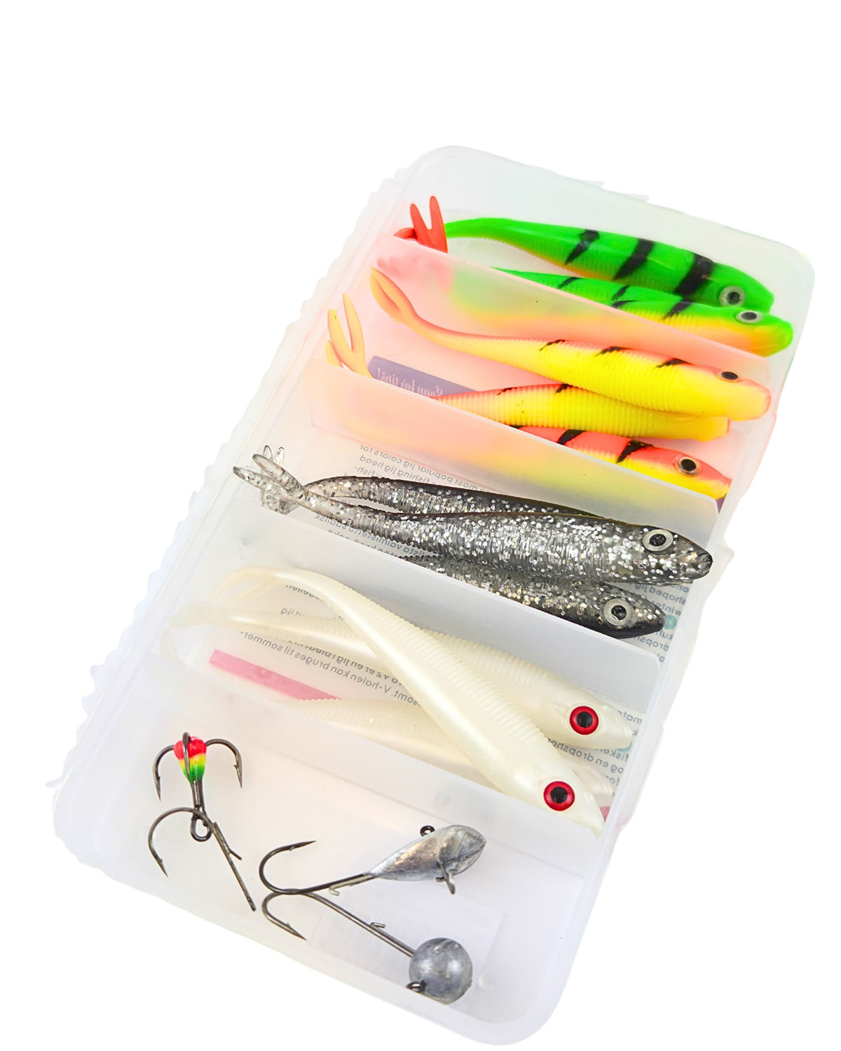 Jasu Tiera V2 10 cm Jig Assortment 8 pcs + Jig Heads