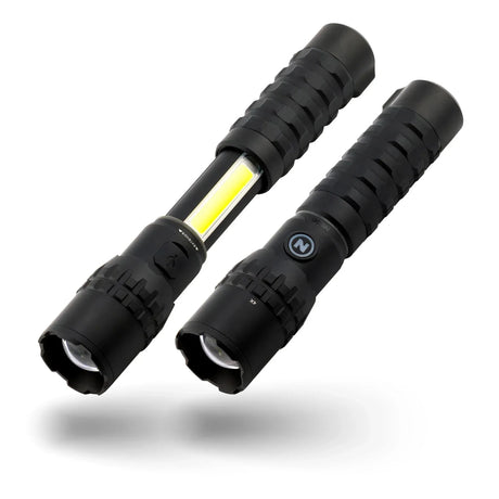 NEBO Slyde King 2K Black Line ladattava taskulamppu 2000 + 500 lm - Happy Angler