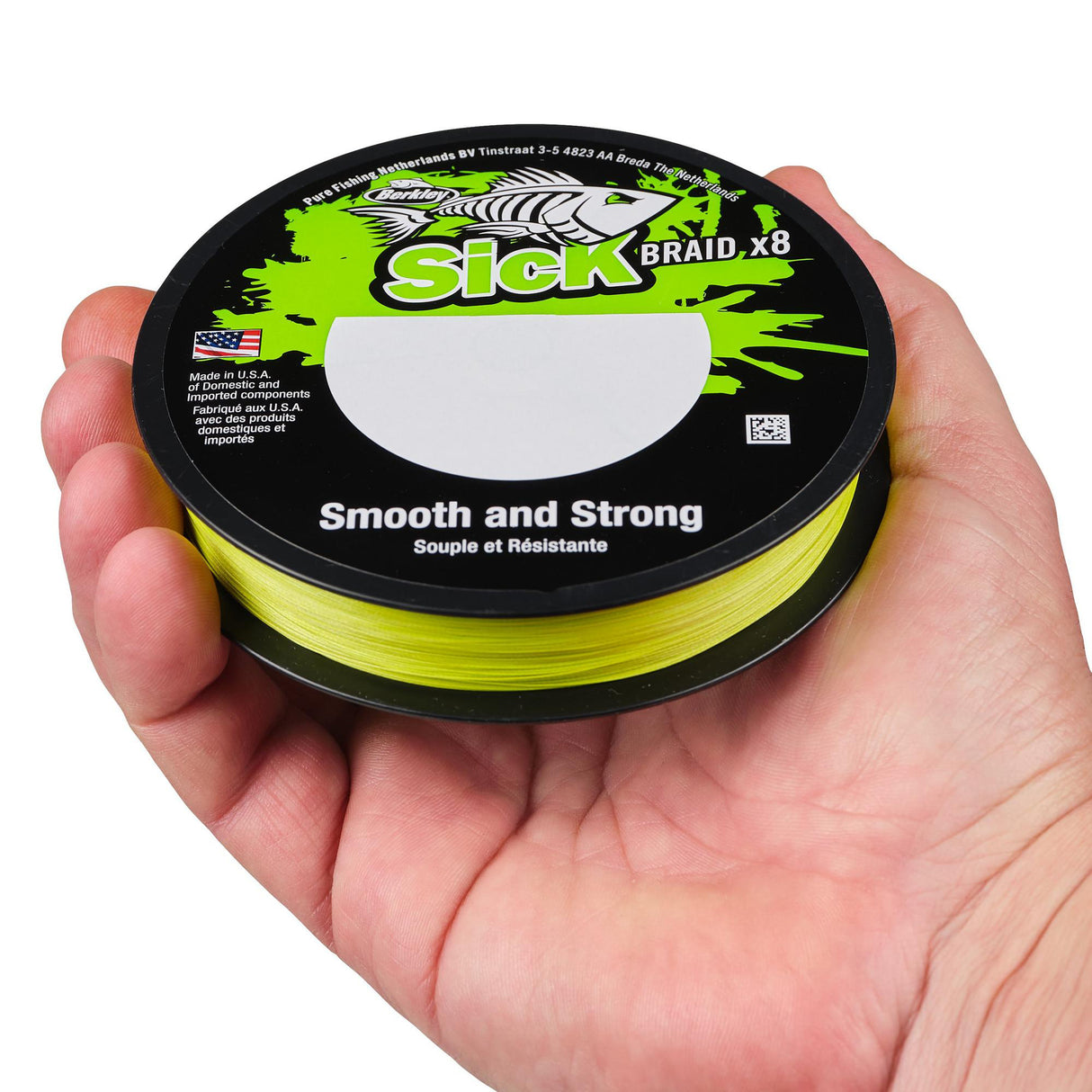 Berkley Sick Braid X8 Flame Green 300 m Braided Line