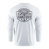 Grundens LS Tech Tee Fish Fearlessly UPF50 pitkähihainen paita - Happy Angler