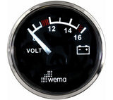 Wema volttimittari 12V musta RST