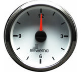Wema kvartsikello valkoinen RST