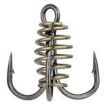 Hurricane Treble Hook w/ Spiral 5-Pack