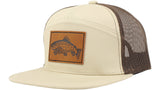 Hurricane Leather Patch Trout Trucker Cap