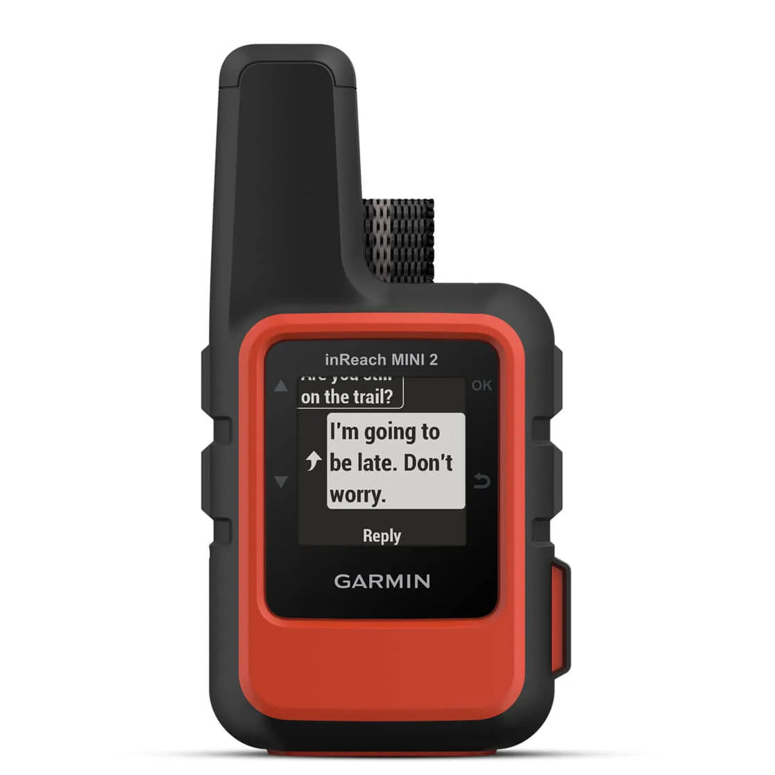 Garmin inReach Mini 2 tulenpunainen satelliittiviestintälaite