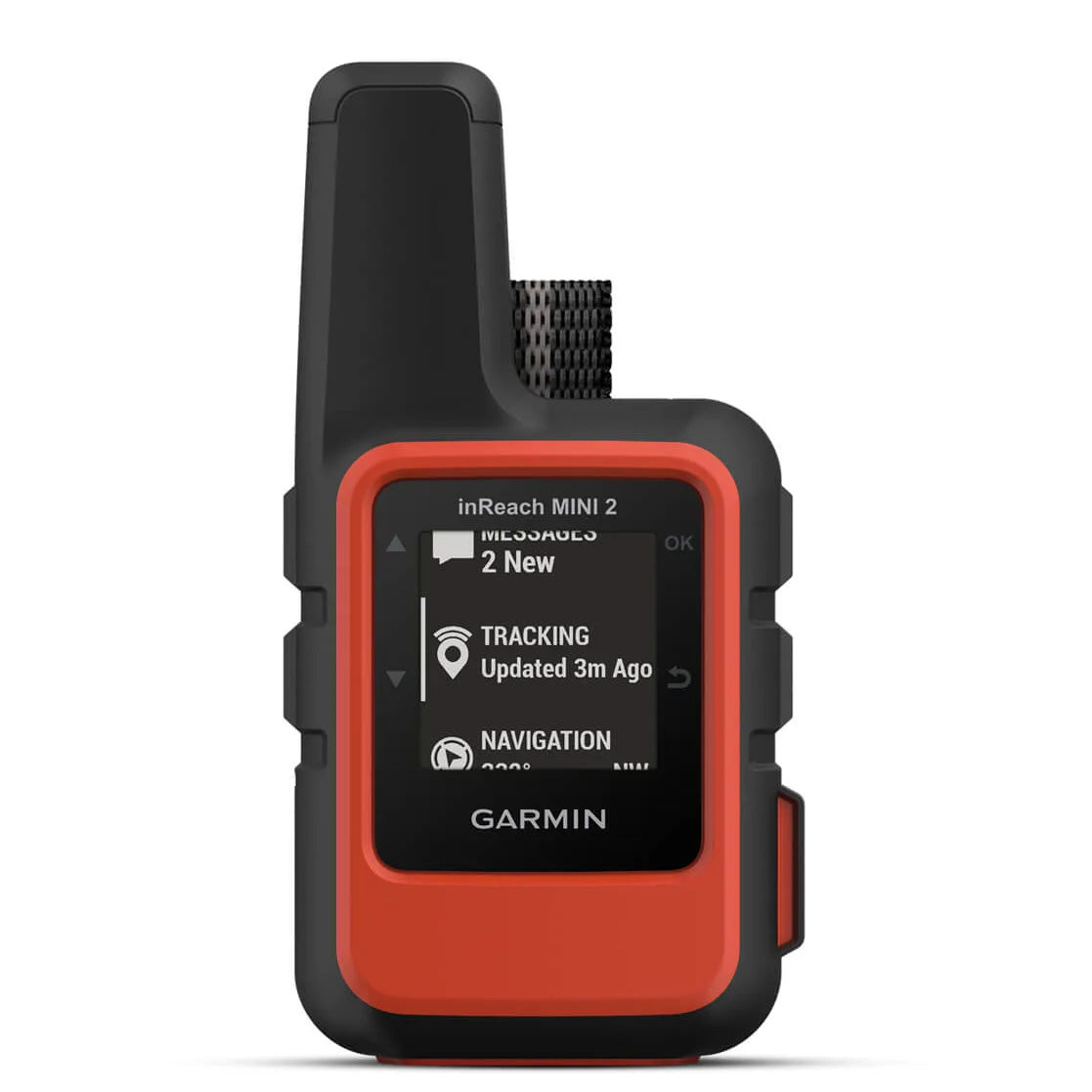 Garmin inReach Mini 2 tulenpunainen satelliittiviestintälaite