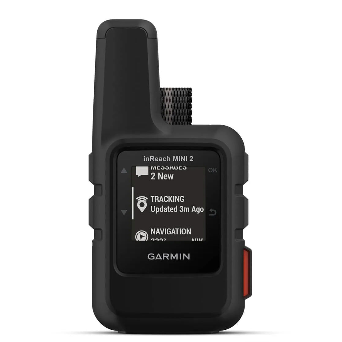 Garmin inReach Mini 2 musta satelliittiviestintälaite