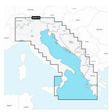Garmin Navionics+ NSEU014R Italy, Adriatic Sea Marine Chart