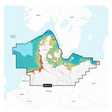 Garmin Navionics Vision+ NVEU077R Denmark, Germany and Poland Coast Marine Chart