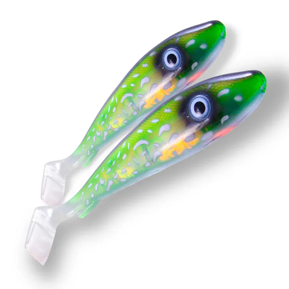 Svartzonker Flash Series McRubber Jr 17 cm 2 kpl /pkt - Happy Angler