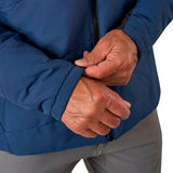 Grundens Turbulence Insulated Hoodie Navy huppari / takki - Happy Angler