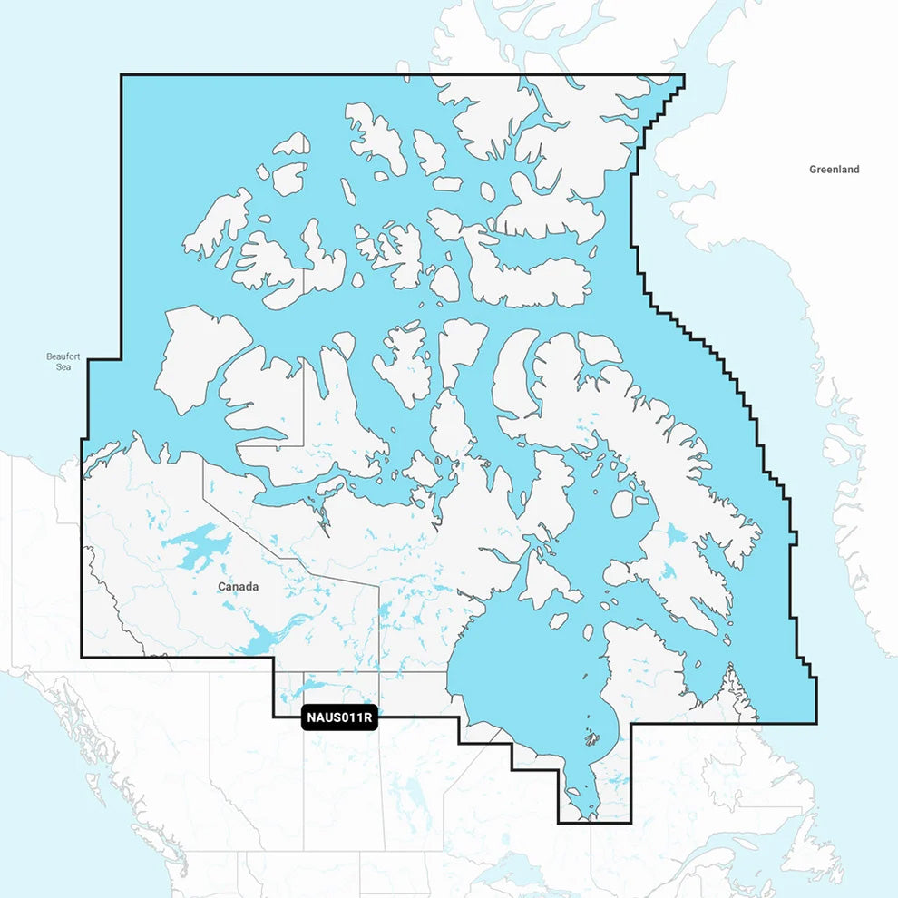 Navionics+ NAUS011R Pohjois-Kanada karttakortti