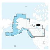 Navionics+ NAUS013R Kanada, länsiosa ja Alaska karttakortti