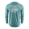 Grundens LS Tech Tee Cuda UPF50 pitkähihainen paita - Happy Angler