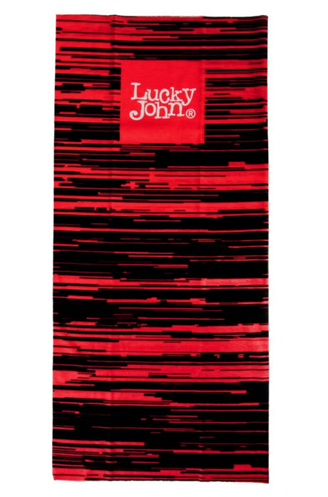 Lucky John Black / Red tuubihuivi - Happy Angler