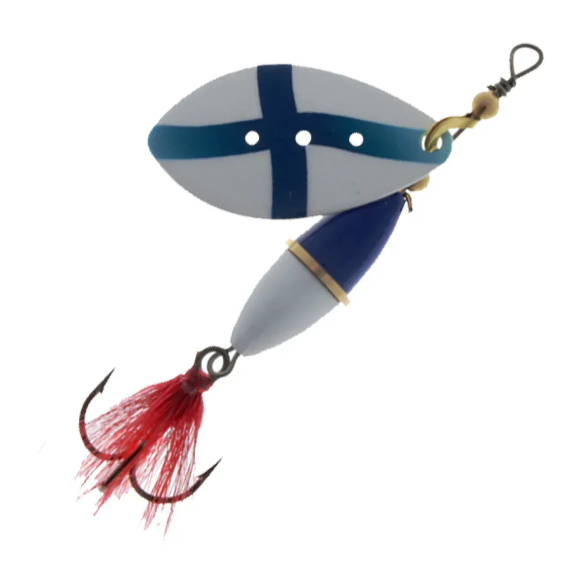 finland fishing lures Myran Wipp 10 g Spinner Monster Walleye Color:Purple Speck BWW10 Bandit Flat Maxx Deep Japanese