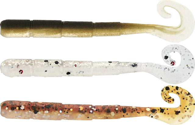 Westin NED Worm Curltail Clear Water Mix 5 cm jigi 6 kpl/pkt - Happy Angler