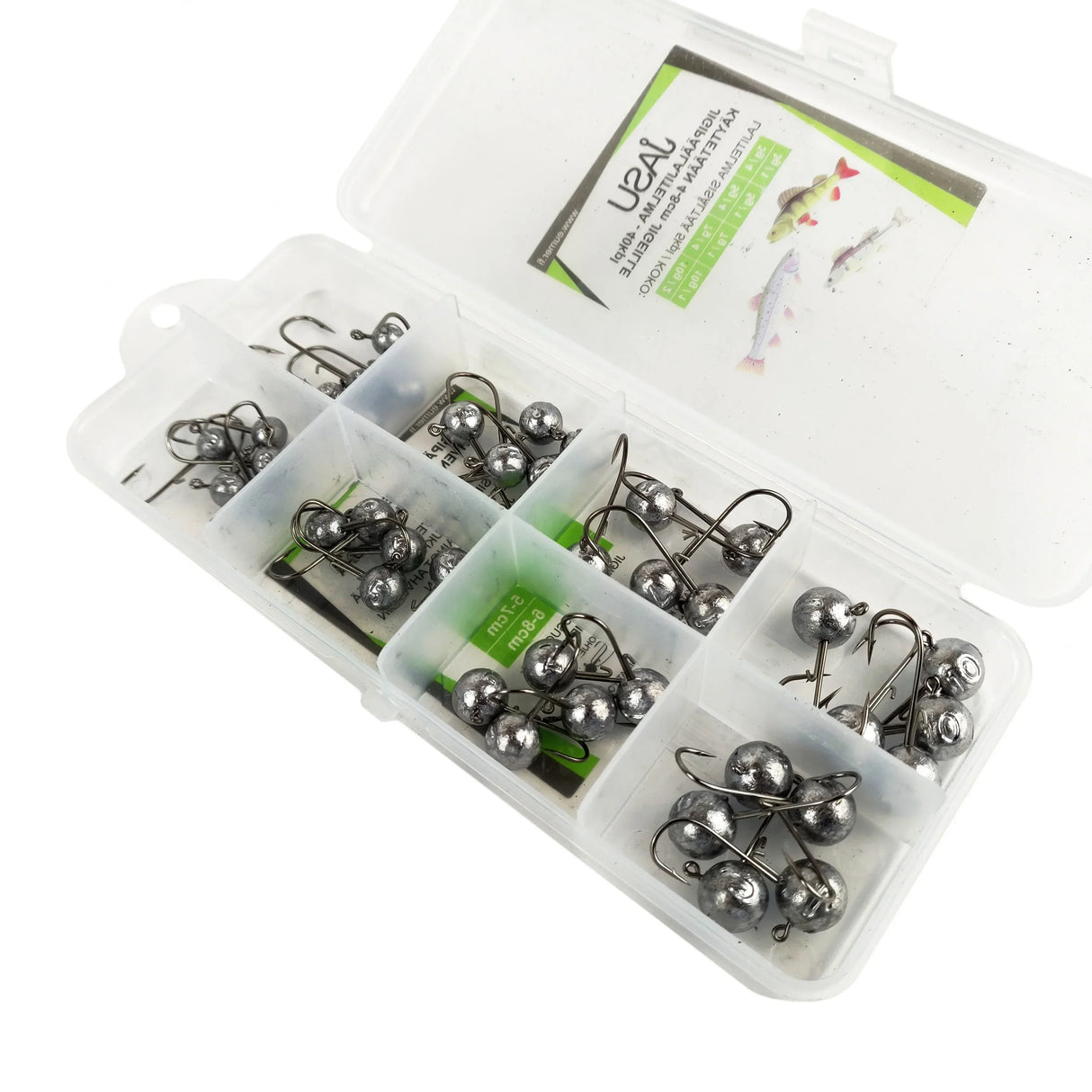 Jasu jigipäälajitelma kuha 32 kpl - Happy Angler