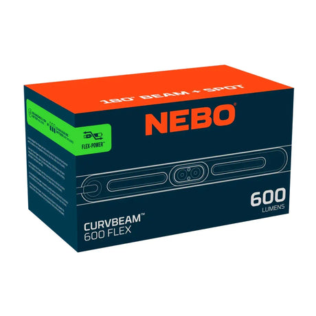NEBO Curvbeam 600 Flex joustava otsalamppu 600 lm - Happy Angler