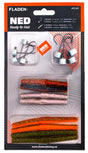 Fladen NED Ready To Fish jigilajitelma 8+8 kpl/pkt - Happy Angler