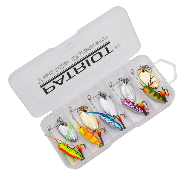 Patriot Buggy 12 g spinnerbait lajitelma 5 kpl/pkt - Happy Angler