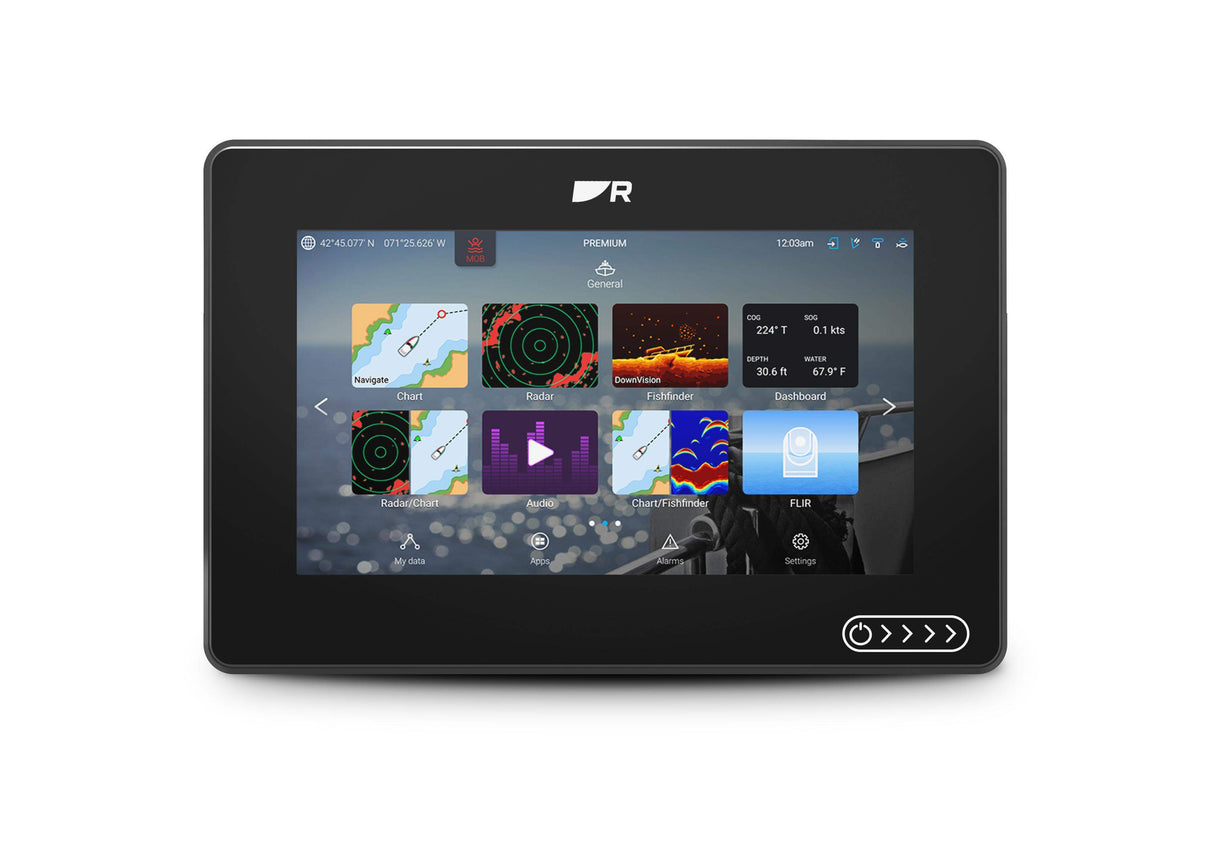 Raymarine AXIOM 2 7" Combo Device w/out Transducer + Northern Europe Map