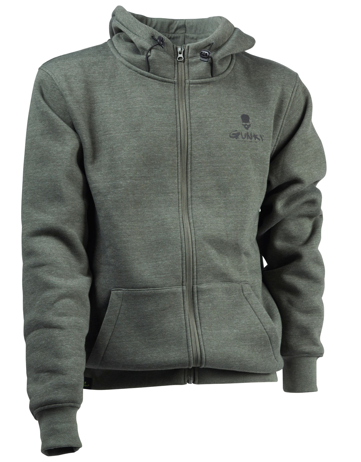 Gunki Chief Khaki Zip Sweat Hoodie