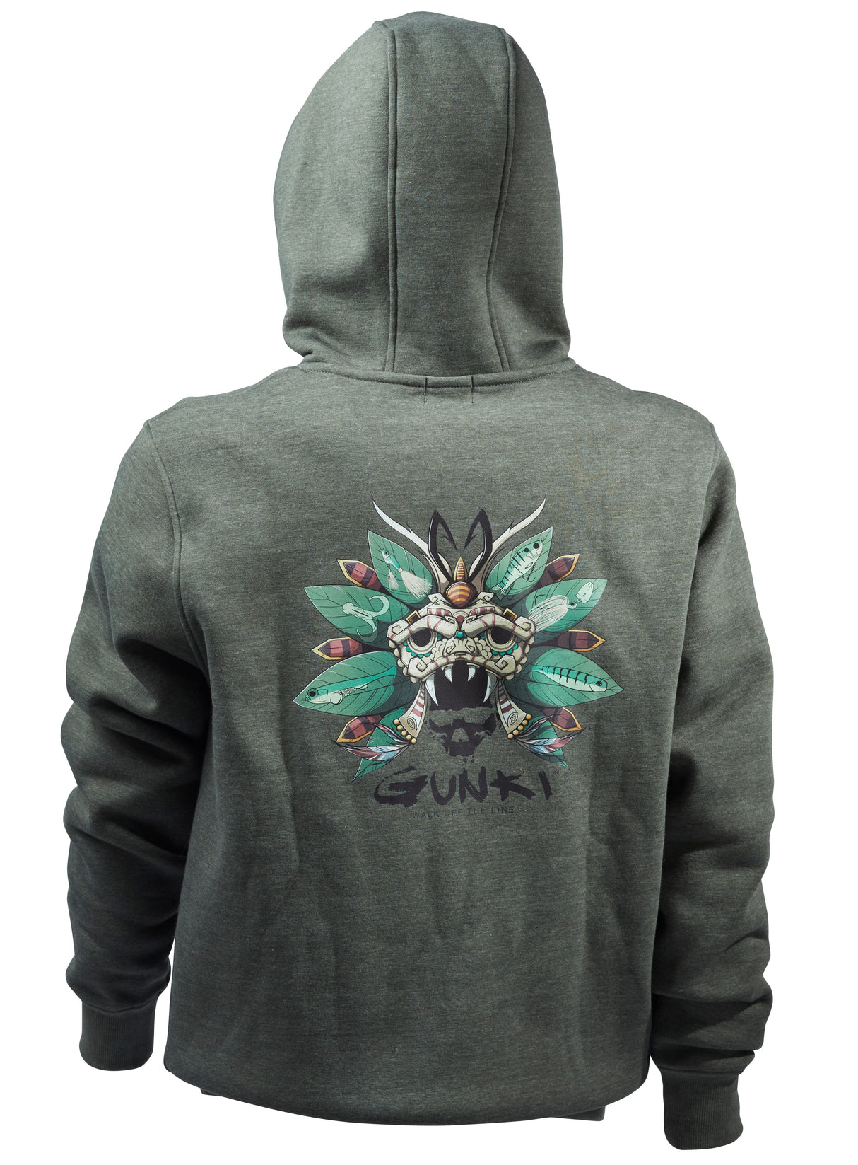 Gunki Chief Khaki Zip Sweat Hoodie