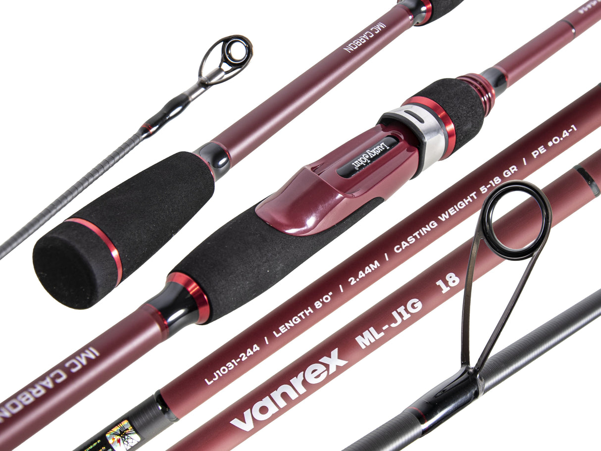 Lucky John Vanrex ML-Jig 18 Spinning Rod