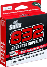 Sufix 832 120 m neon keltainen kuitusiima