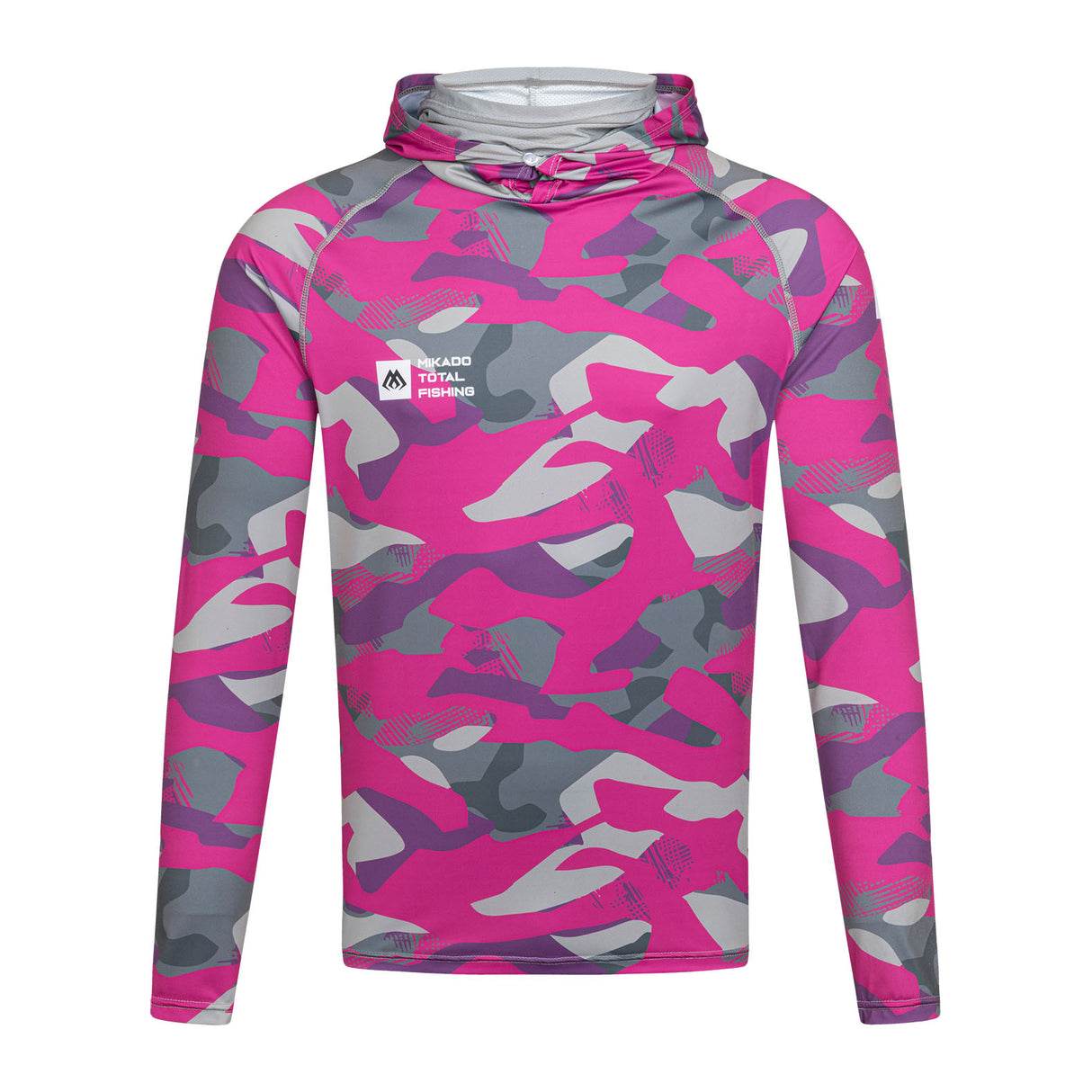 Mikado UPF50+ Lady Camo Fishing Hoodie