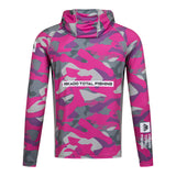 Mikado UPF50+ Lady Camo Fishing Hoodie